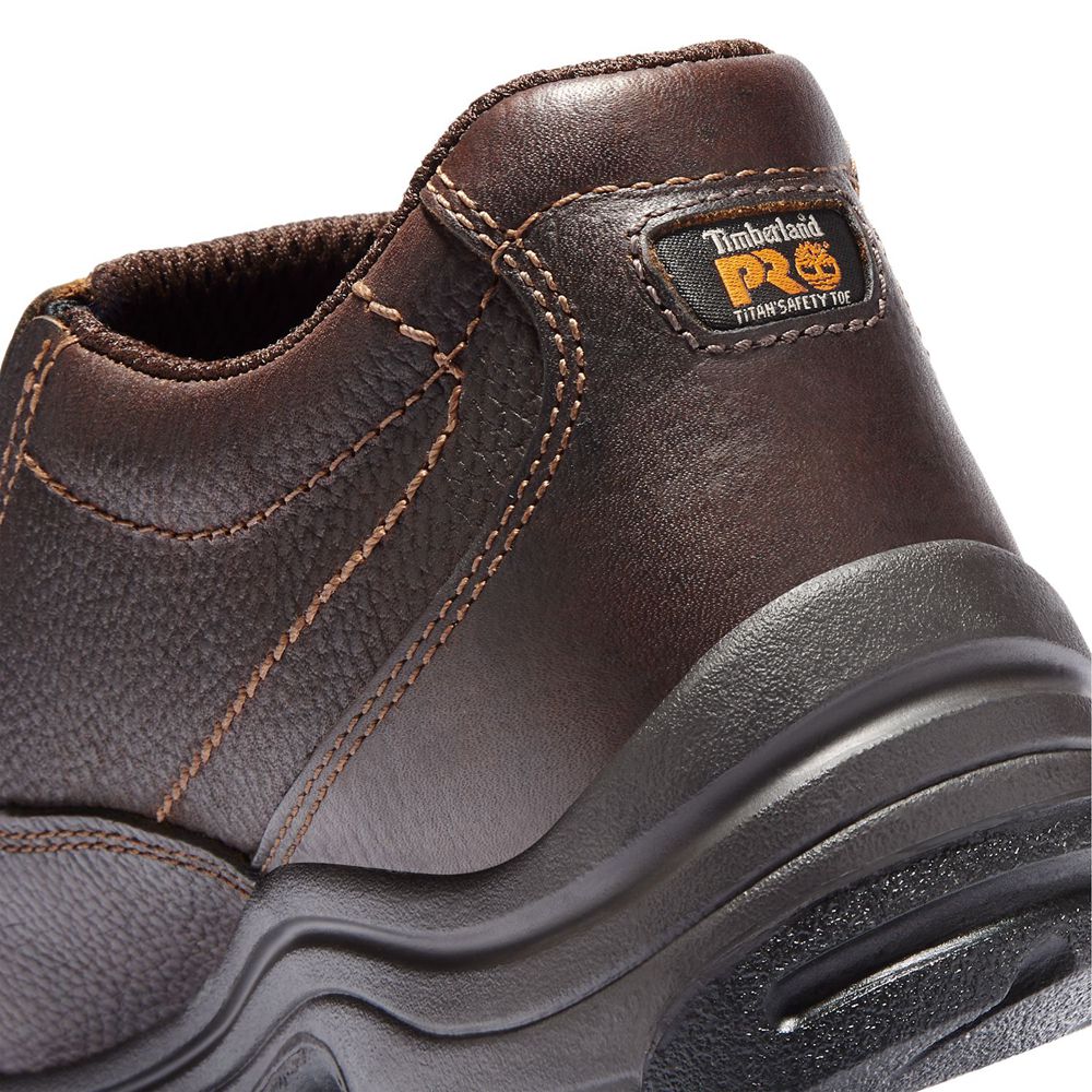 Timberland Mens Work Shoes PRO® TiTAN® Alloy Toe - Brown - India YD9186742